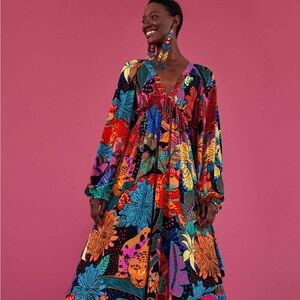 Farm Rio: Multi-color maxi dress
